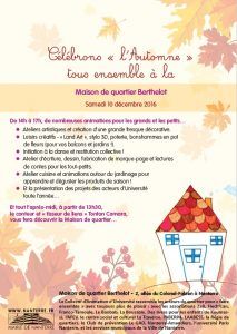 Portes ouvertes à Berthelot – 10 décembre 2016