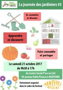 Lire la suite à propos de l’article Journée des jardiniers 3 – 21 octobre 2017