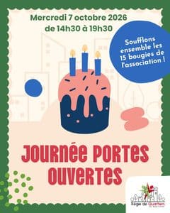 Lire la suite à propos de l’article Mercredi 7 octobre, fêtons ensemble les 15 ans de la Régie